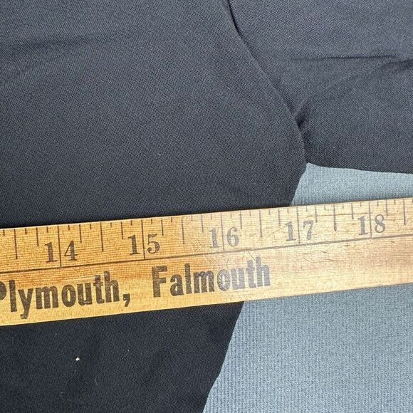 ASOS Wrap Dress Womens 10 Black Layered Tie Front Flowy Basic Minimalist - Picture 12 of 16